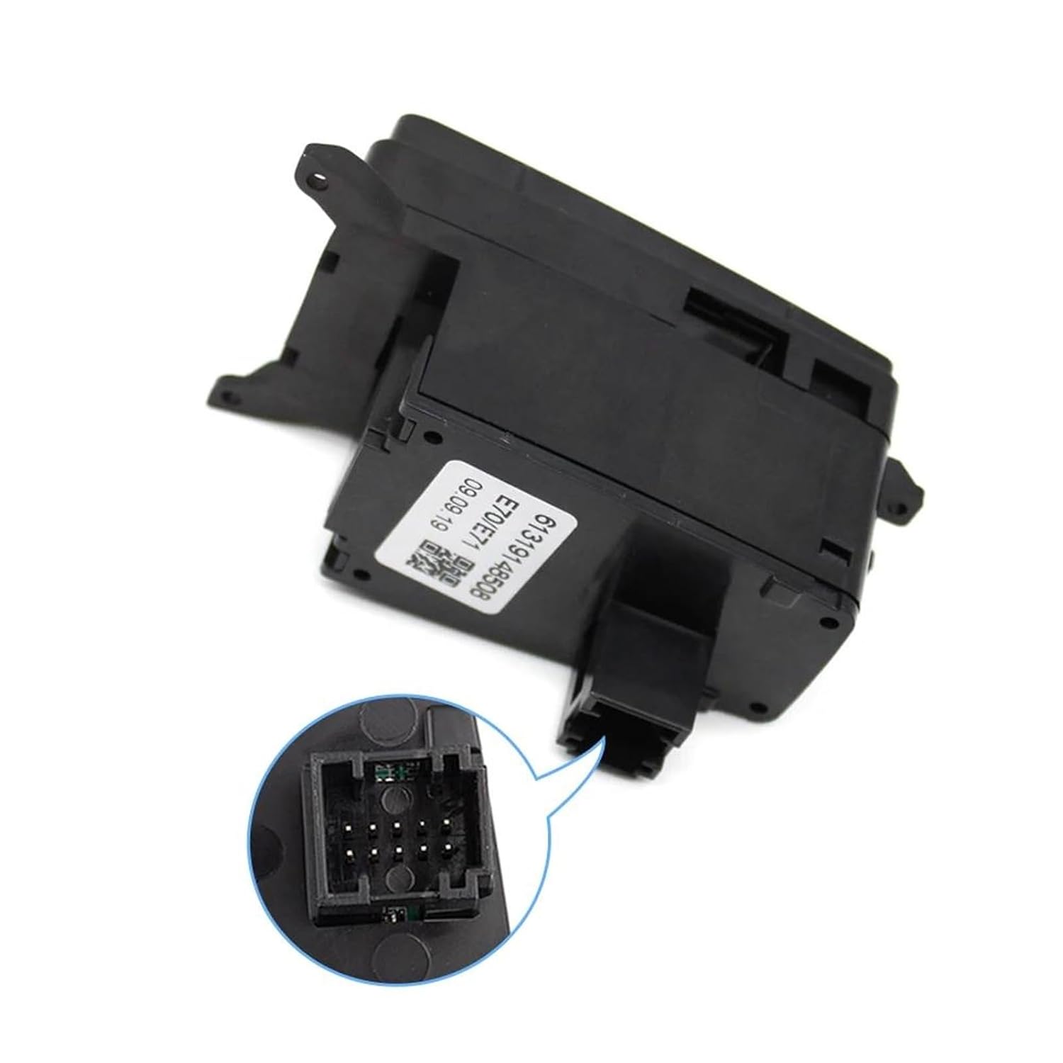 Compatible with X5 X6 E70 E71 E72 61319148508 Car Electronic Parking Hand Brake Control Switch Button Assembly Replacement