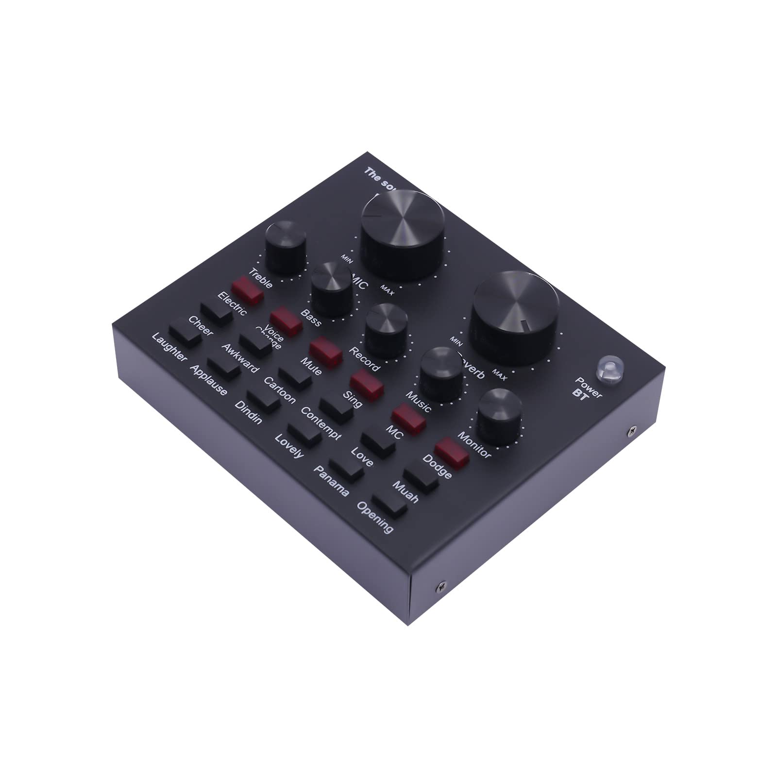Juego De Micrófono De Condensador V8, Tarjeta De Sonido En Vivo, Mezcladora De Audio, Cambio De Voz con Suspensión De Micrófono, Micrófono USB para Transmisión En Directo