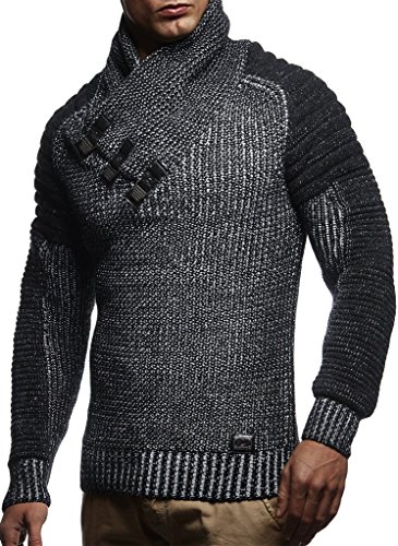 Leif Nelson Men's Knitted Pullover LN52252