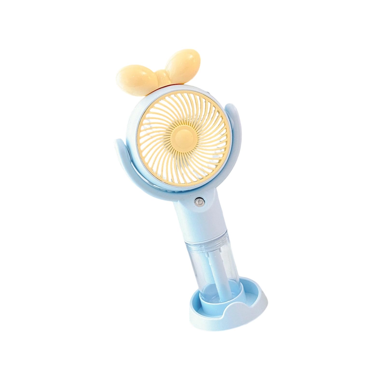 Alksubbm Rechargeable Cooling Fan Handheld, Water Misting Function, 500mAh Battery for Home Outdoor Activities Handheld Fan