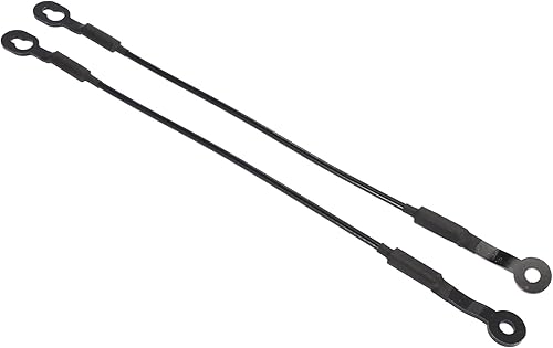 Miniatura 5 de X AUTOHAUX Par de cables traseros de portón Correas de soporte de compuerta elevadora Pickup para Chevy S10 1994-1998 2000-2004 38534 15683449