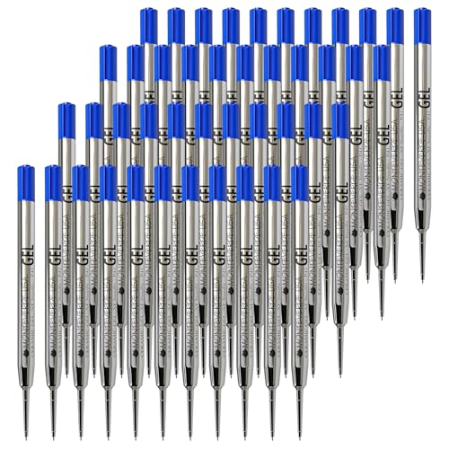 Image of Monteverde Capless Gel Refill (for Parker) 0.5mm Extra Fine Needle Tip Blue