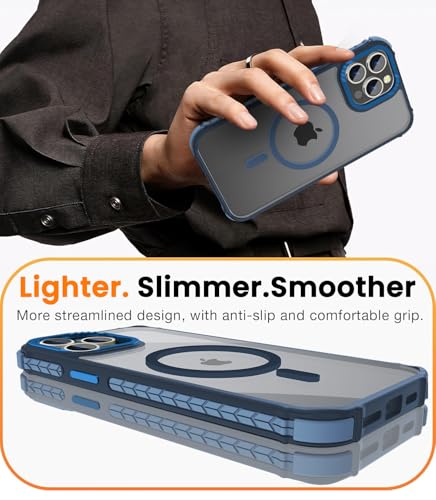 Coque iPhone 15 Pro Max antichoc et magnétique puissante mate - 6