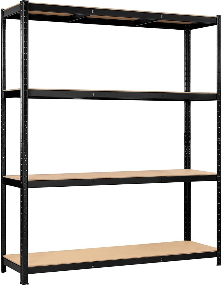 Amazon|Yaheetech スチールラック メタルラック 幅150 奥行き45 高さ Amazon|Yaheetech スチールラック メタルラック 幅150 奥行き45 高さ