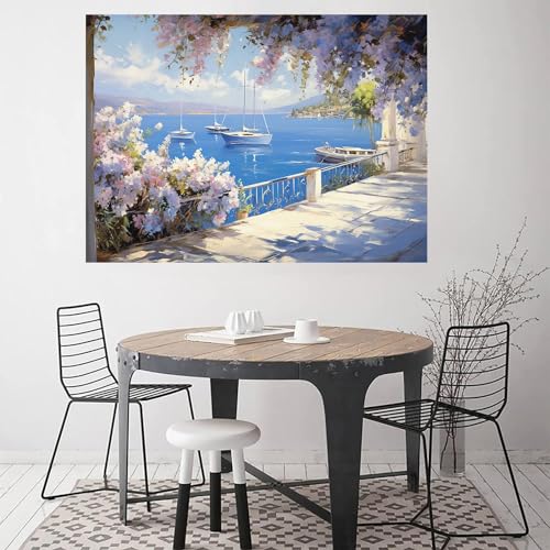 Artwork tableau decoration marin pour masquer un mur vide - 4