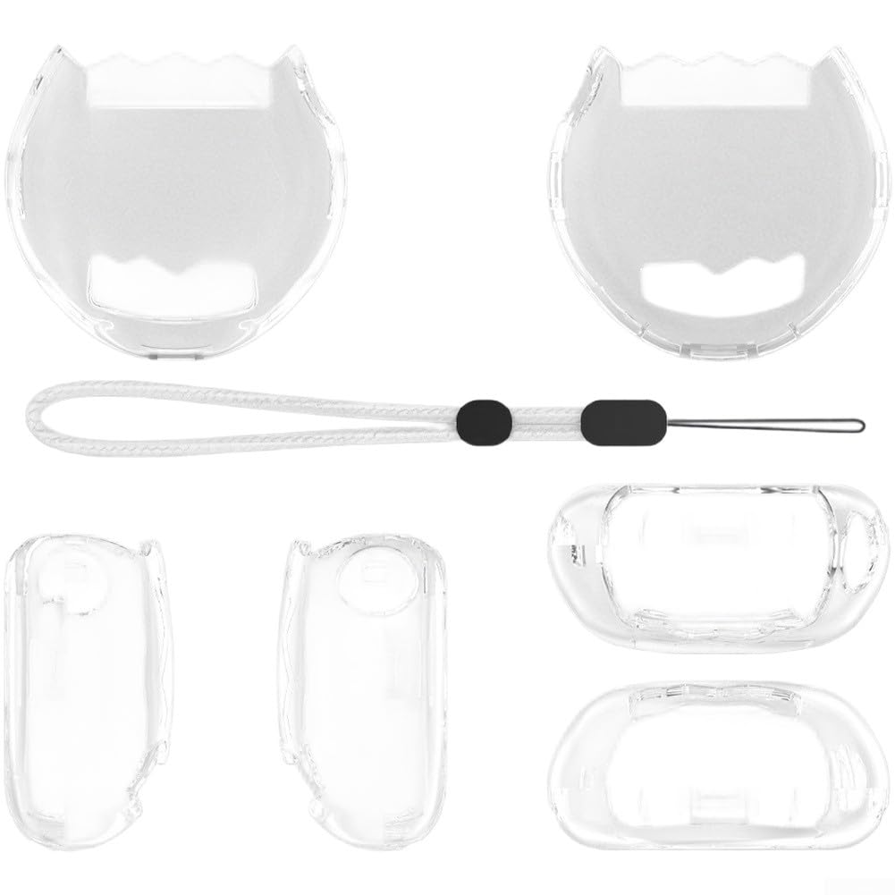 Protective Case For Tamagotchi Paradise, Compact Lightweight With Scratch-Resistant, For Tamagotchi Paradise Protective Shell With Lanyard (Transparent)