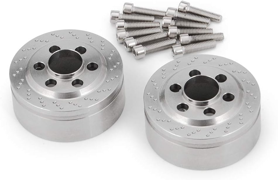 4Pcs Stainless Steel Internal Wheel Weights for 1/10 RC Crawler 2.2" Beadlock Wheels Balance Weights 90048