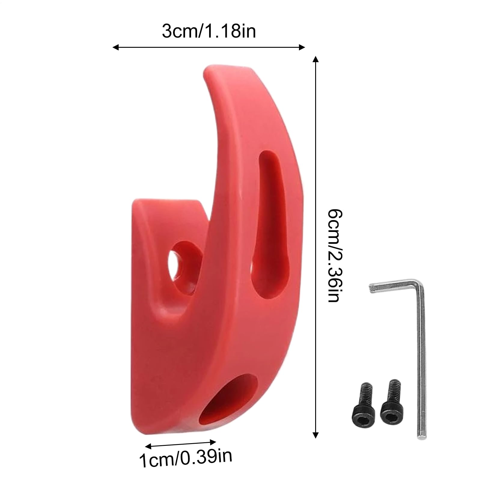 Gancio Portaoggetti Monopattino Elettrico Supporto Portautensili Con | E-Scooter Skateboard Elettrici Portata 50kg Gancio Portautensili Borse Spesa Tote Pendolare Zaini Ombrelli