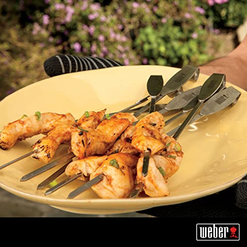 Weber Elevations Tiered Cooking System Grill Rack And Skewer Set #TOP3