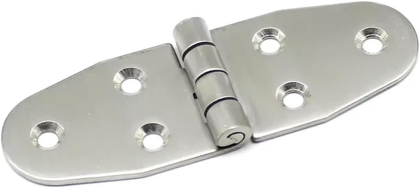 Circular Silent Hinge Cabinet Accessories for Folding Flat Pages with Load-Bearing Capacity 1Pcs(Iron)