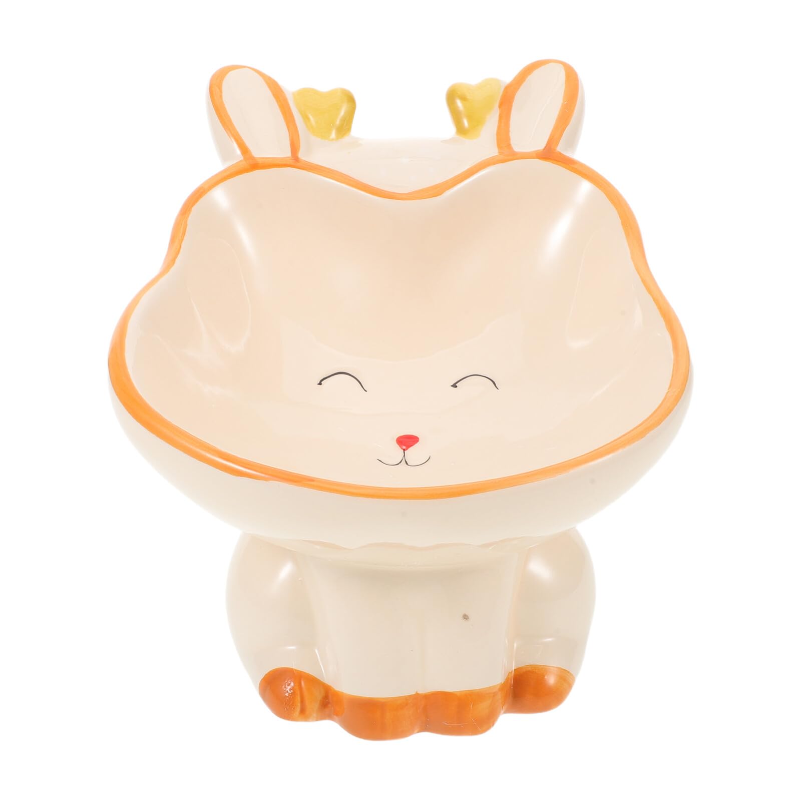 Gamelle décoration maison bol céramique inclinée pour eau chat