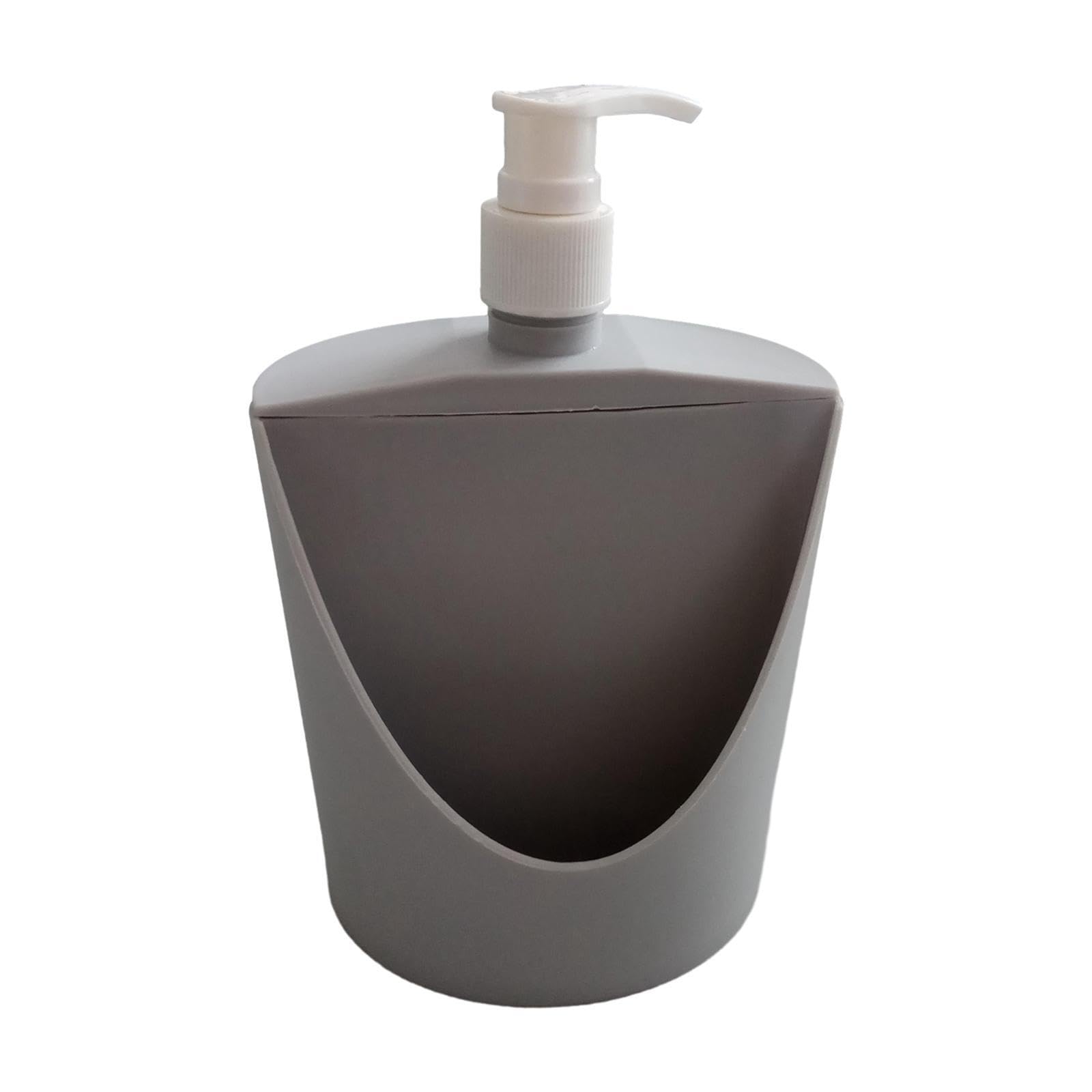 PIXZCSA Kitchen Soap Dispenser With Sponge Holder Utilizes Space Effectively Offering Easy Dispensing Combined With Sponge Storage Soap Dispenser Holder