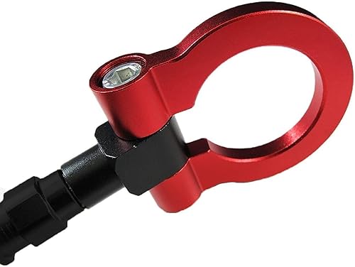 Miniatura 8 de x xotic tech Sport Track Racing Style CNC Aluminio atornillado gancho de remolque parachoques delantero compatible con Mazda 3 6 CX-5 MX-5 o