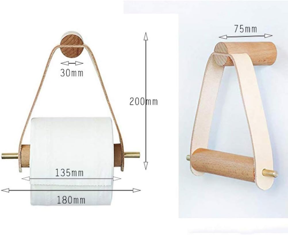 Natural Wood Toilet Toilet Paper Towel Holder Roll Paper Holder Toilet Paper Holder Towel Holders