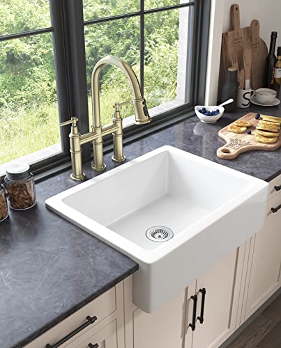 Robinet de cuisine rétractable anti-empreinte avec mitigeur double commande - 4