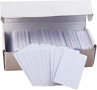 100pcs Mi-Fare 1K S50 RFID Card, Rewritable UID Smart Card, Premium 13.56MHz PVC Blank Card for Door Access Control, Block 0 Sector