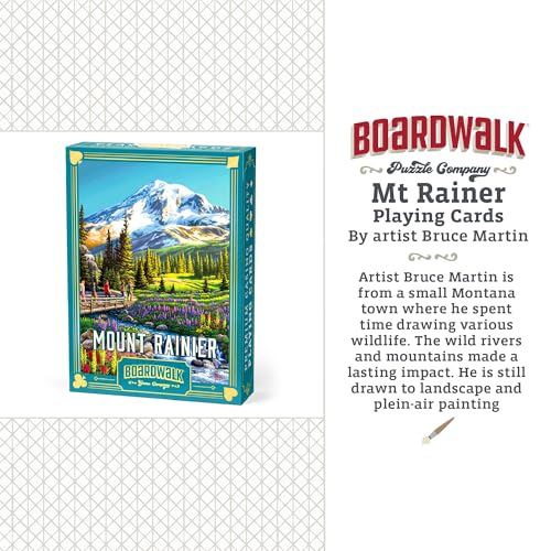 Baraja de Cartas Póker Boardwalk Puzzle Company miniatura 6
