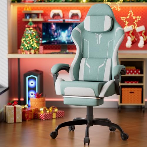 Soontrans Silla Gaming con Masaje Lumbar