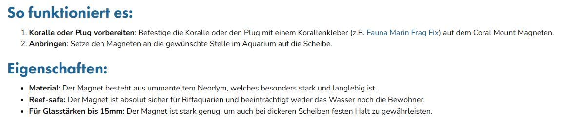 Fauna Marin Coral Mount