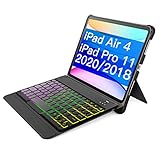 Kompatibel mit iPad Pro 11 Zoll 2020/2018 ( Modellnummer: A2228 / A2068 / A2230 / A2231/ A1934 / A1979 / A1980), und ipad air 4 10,9 Zoll.