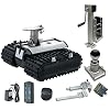 Electric Trailer Mover 450kg Load Capacity Trailer Dolly with Remote Control, Motorised Camper Trolley Kit, Camper RV Caravan Boat Trailer Jack for All Terrain (C)