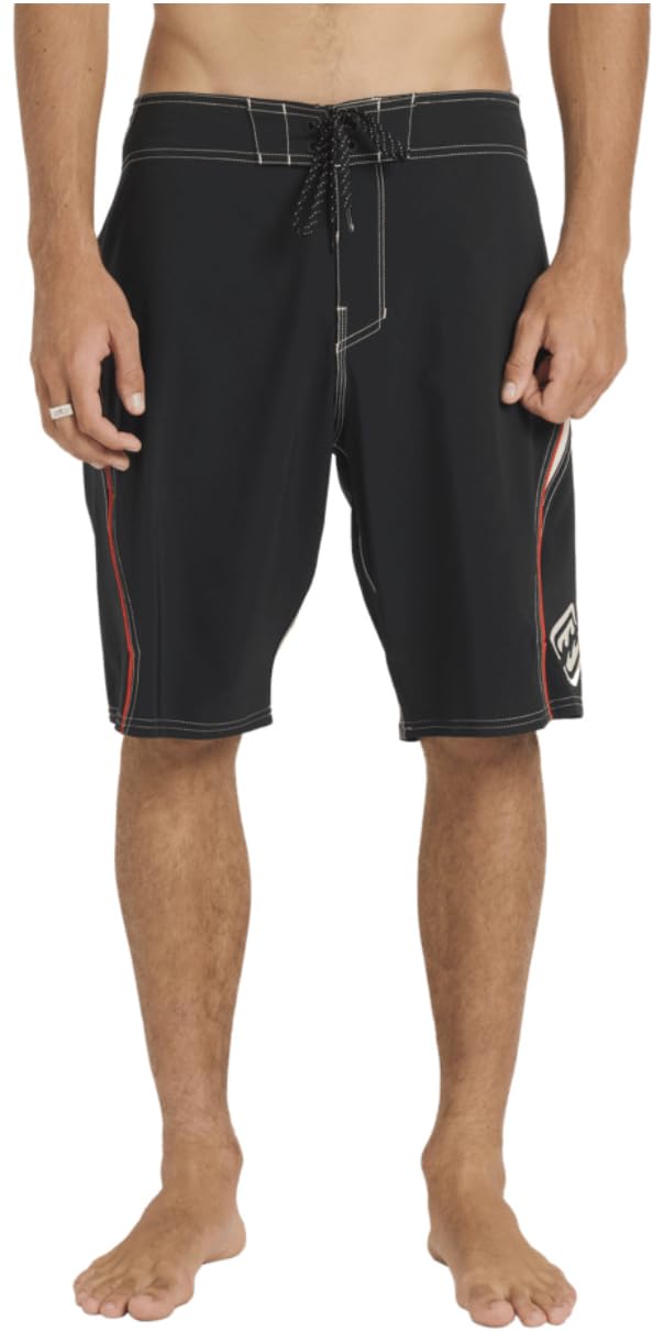 BILLABONG Straddie Pro 2026 - Pantaloncini da bagno da uomo, 50,8 cm, colore: Nero