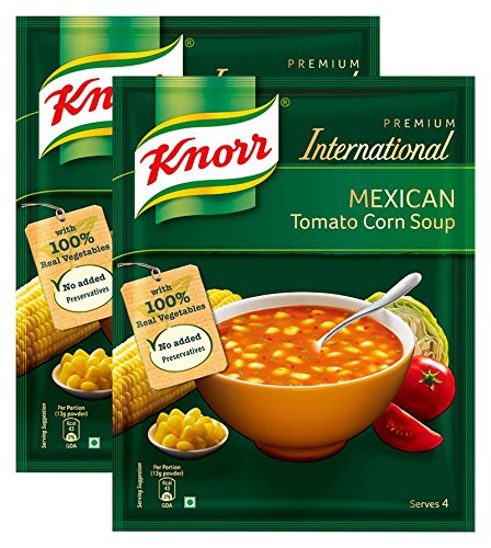Big Bazaar Combo - Knorr Mexican Tomato Corn International Soup, 52g (Pack of 2) Promo Pack (B074PD6Q34) Amazon Price History, Amazon Price Tracker