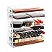 Produktbild Makeup Organizer Palettenhalter 8 Tier Clear Acryl Kosmetik Aufbewahrungskoffer Ständer mit abnehmbarem Teiler für Lidschatten Blush Pressed Powder