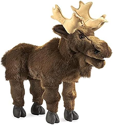 Folkmanis Puppets Moose Hand Puppet 