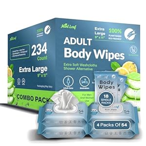 XL Adult Body Wipes | Bath Wipes Fo...