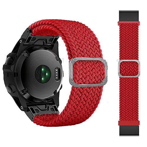 Correas de reloj de 22 mm transpirables para evitar sudor en Garmin Fenix 6 Pro