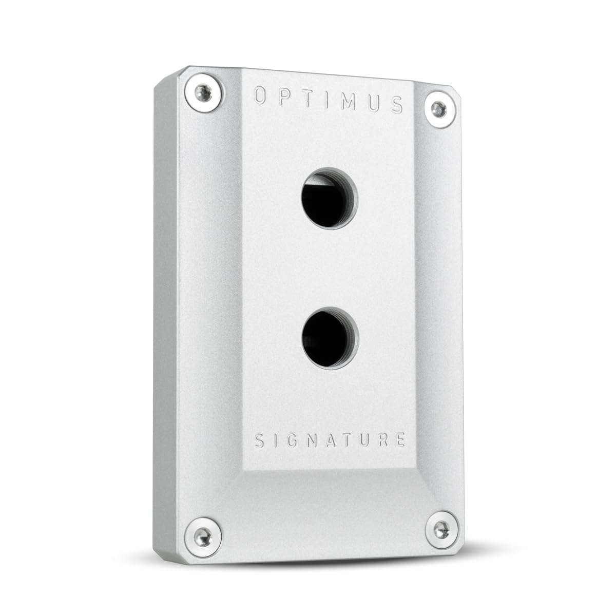 Optimus Signature V3 CPU Block - AMD, Silver Ceramic - Nickel