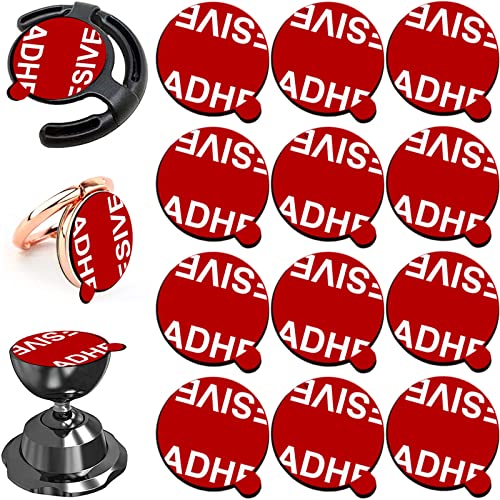 PKYAA Sticky Adhesive Compatible with Car Magnetic Phone Holder, 12Pcs 0.9