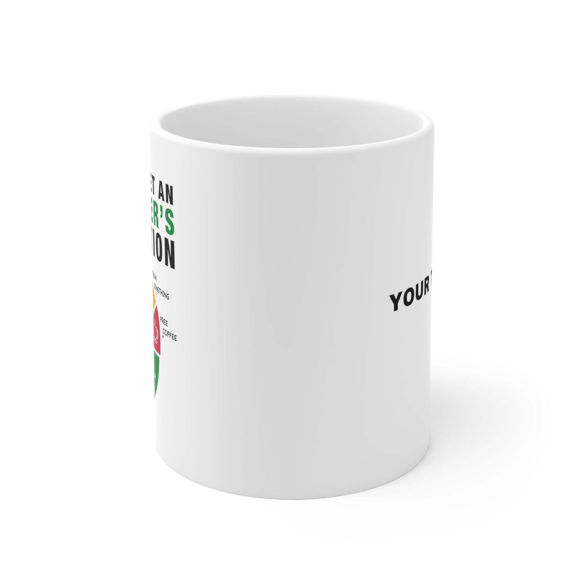 Funny Engineer Coffee Mug - "Optimist, Pessimist, Engineer" Quote Novelty Mug, 11 Oz Ceramic, White - View #4