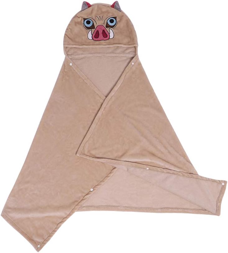 Amazon.com: 1791's lady Inosuke Hashibira Cosplay Costume Cloak Fanart ...