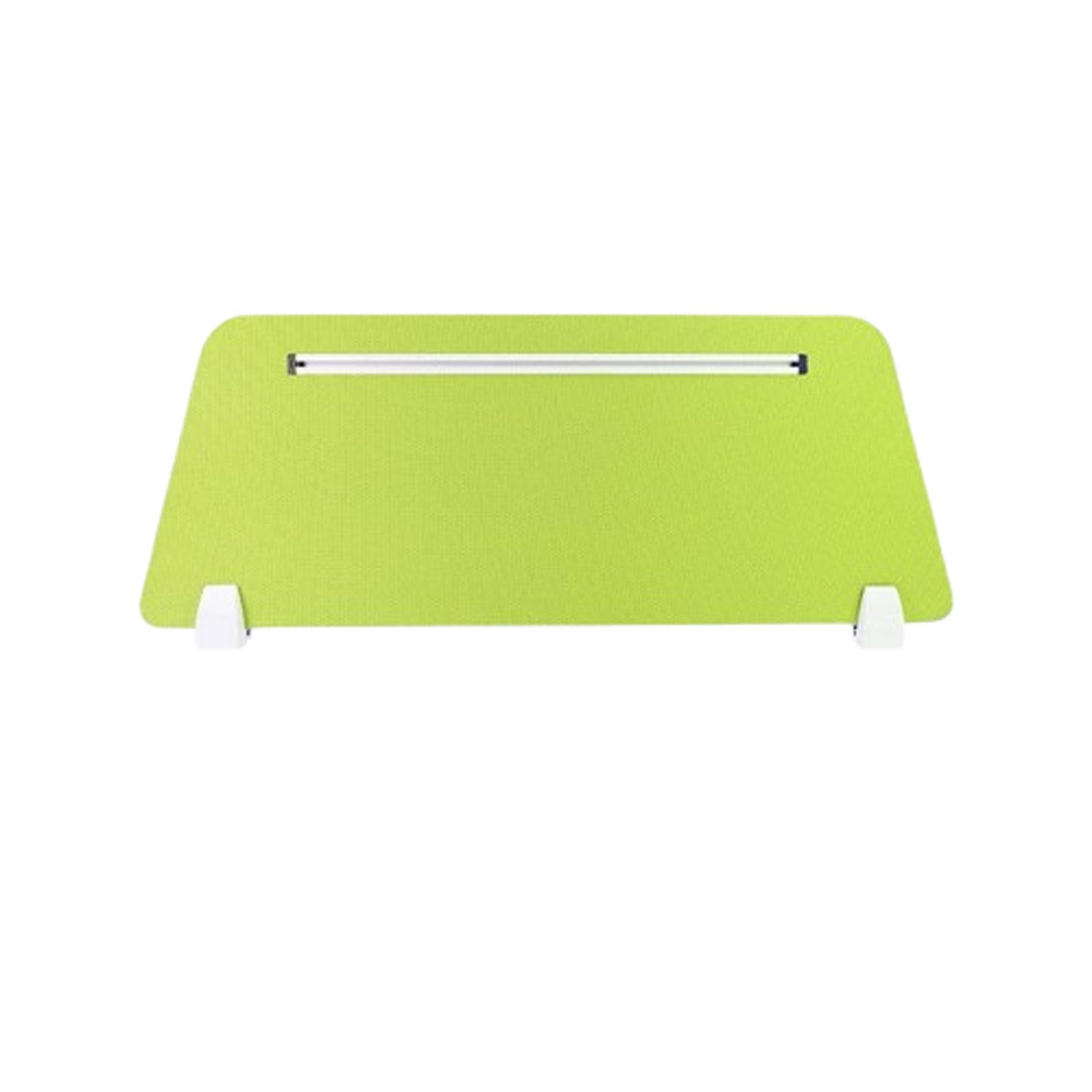 Divisorio insonorizzato da scrivania per ufficio e scuola, 30 x 60 cm, pannello divisorio blu, protezione da scrivania con clip inferiore piatta e colla senza chiodi, schermo privacy per spazi di