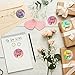 1000 Pieces Customer Appreciation Sticker Holographic Business Shopping Labels Round Adhesive Present Stickers Colorful Thanks Seal Label for Mailing Packing Envelope Postcard, 1.5 Inch
