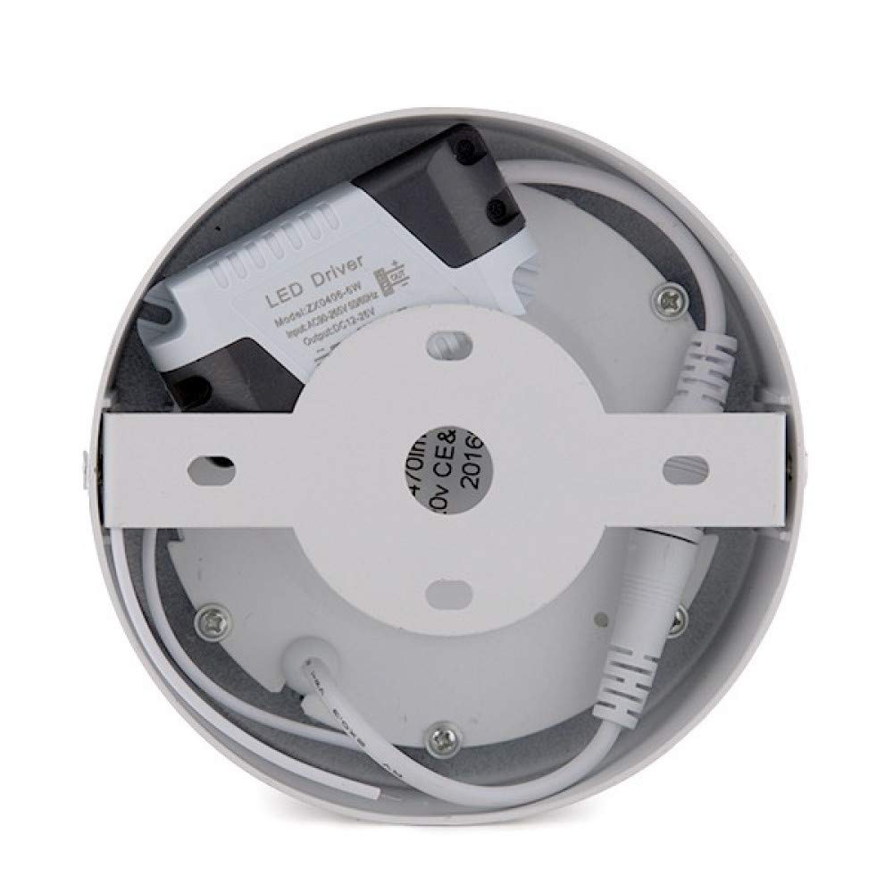 Plafón LED 6W 600Lm 6000ºK Circular 40.000H [GR-MZMD01-6W-CW] | Greenice