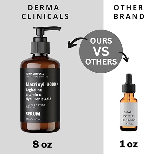 Miniatura 4 de Matrixyl 3000 + Argireline, vitamina C, suero de ácido hialurónico, suero facial antienvejecimiento, suero antiarrugas para la cara, suero