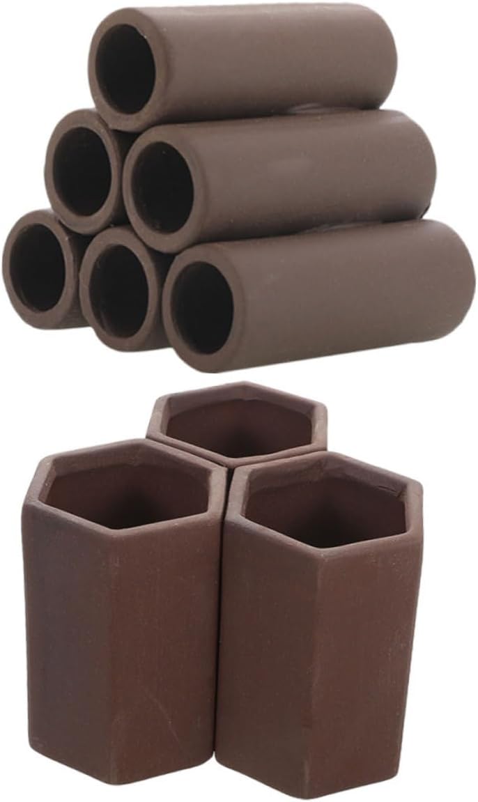 Milisten 2pcs Durable Ceramic Breeding Shelter for Aquarium Fish Tank Versatile Hiding Spots for Freshwater Shrimp Habitat and Spawning Decor