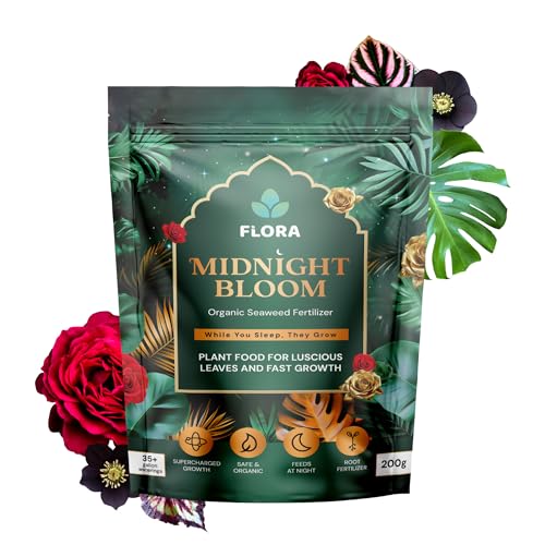 Flora Midnight Bloom Organic Seaweed Fertilizer Powder – 200g |