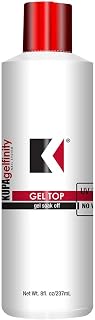 KUPA GelFinity - Soak Off Gel - Top Coat Glossy Finish (No-Wipe) 8.0 Fl Oz