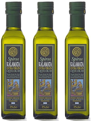 ギリシャ産 コロネイキ種 低酸度 エキストラバージンオリーブオイル 250ml 3本セット | コールドプレス製法・無添加・シングルエステート | サラダ パン 和食にも合う マイルドなオイル