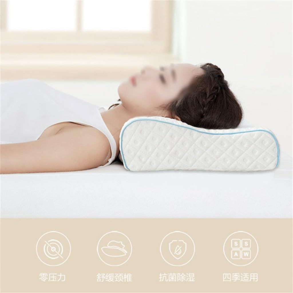 Memory Cotton Slow Rebound High and Low Pillow Pillow Core Neck Protection Pillow Hotel Pillow Home Pillow