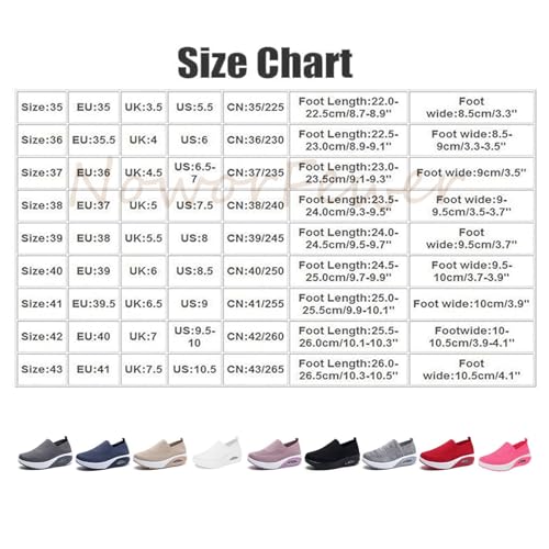 Everwalks Orthopedic Shoes for Women Slip on, 2025 Arch Cushion Support Mesh Shoe, Comfy Non-Slip Tennis Sneakers for Walk Hike for Elderly 5