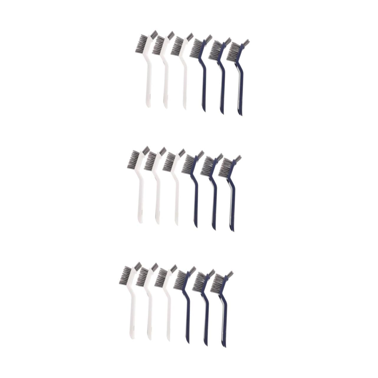 SHERCHPRY 3 Series Cepillos De Limpieza Para Ranuras Y Azulejos Cepillo Para Herramienta De Limpieza Para Hogar Para Reducidos Y Baños 6 Piezas*3