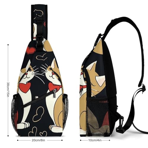 Bolso Sling Bandolera Casual para Senderismo y Viaje miniatura 2