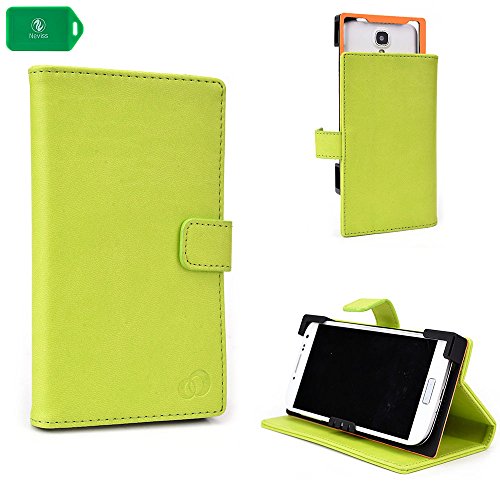 GREEN | SMARTPHONE HOLDER WITH FOLDING COVER STAND AND CAMERA ACCESS UNIVERSAL FIT FOR Motorola DROID RAZR XT912
