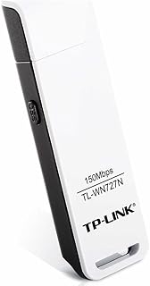 TP-Link Wireless N150 USB Adapter,150Mbps, w/WPS Button, IEEE 802.1b/g/n, WEP, WPA/WPA2 (TL-WN727N)