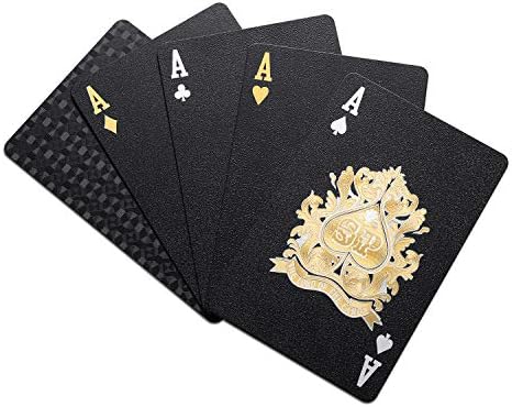 EAY Luxury Waterproof Playing Cards Plastic Playing Cards